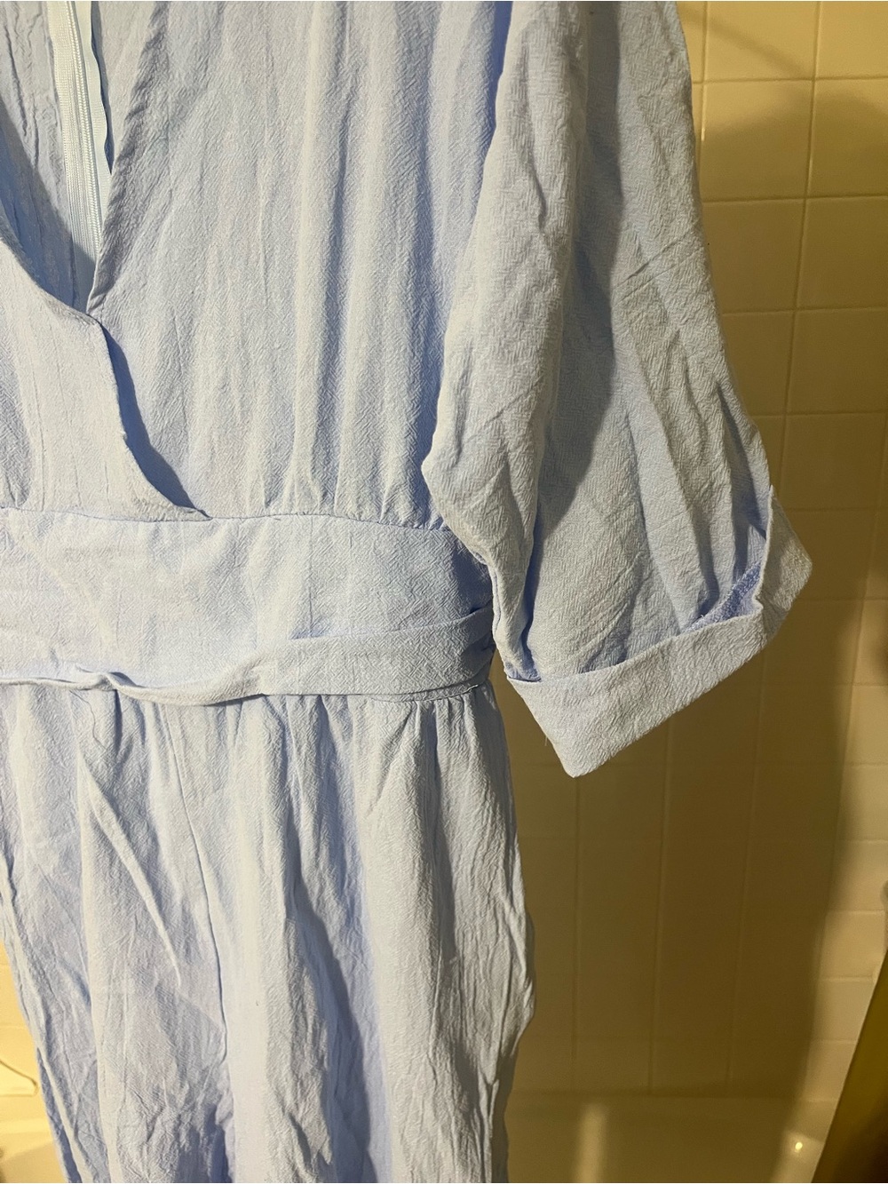 Light Blue Jumpsuit - Picture 4 of 13
